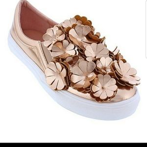 Liliana rose gold sneakers
